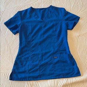Stylish Women's Blue Short Sleeve Top